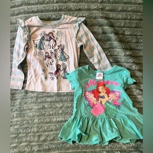 3T Girls’ Disney Bundle -  Frozen and the Little Mermaid